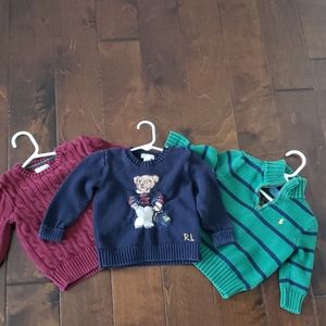 Bundle Ralph Lauren sweaters 24M